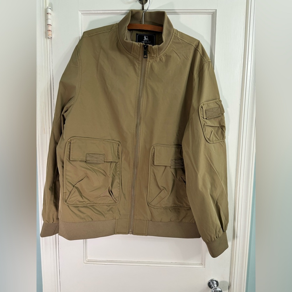 Men's Khaki Military Field Jacket
